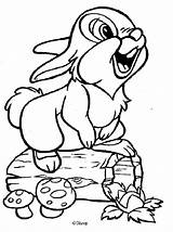 Bambi Thumper sketch template