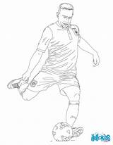 Coloring Pages Ribery Soccer Football Colouring Coloriage Franck Players Joueur Foot Adult Colorier Hellokids Imprimer Choose Board Du Sports Baseball sketch template