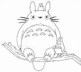 Totoro Ghibli Kiki Neighbor Buddies Coloringhome Limb Miyazaki Kolorowanki Mieux 토토로 Bw 색칠 Valerio Ausmalen Fc07 공부 지브리 Vecino Zapisano sketch template