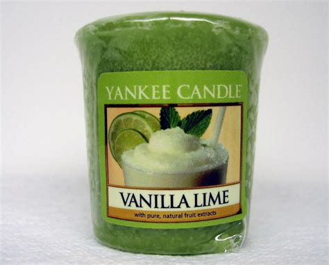 Yankee Candle Vanilla Lime Scent Votive Home Decor 4 Count