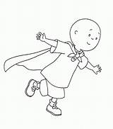 Caillou Pages Coloring Printable Color Print Printables Library Clipart Popular Kids Books Coloringhome sketch template
