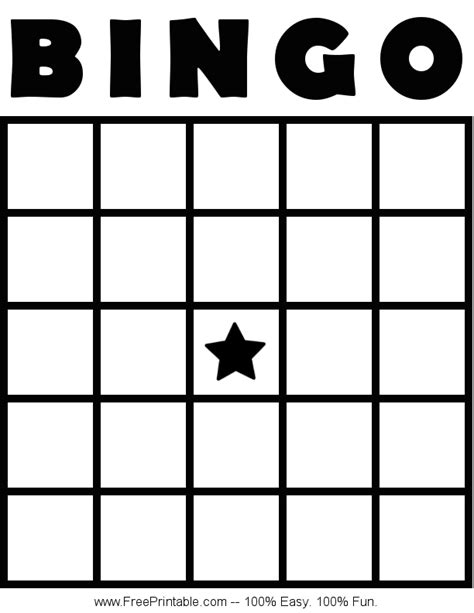 custom bingo cards  printable bingo cards bingo card template