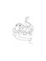 Coloring Alligator Pages Live Motto Let Joyful sketch template