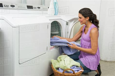 woman  laundry stock photo dissolve