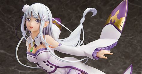 re zero s emilia captured in gorgeous figure figure news tom shop