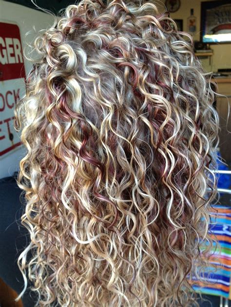 3 Hot Curly Hair With Blonde Highlights Pics That Will