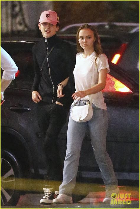 Timothee Chalamet Kisses Lily Rose Depp See The New Pics