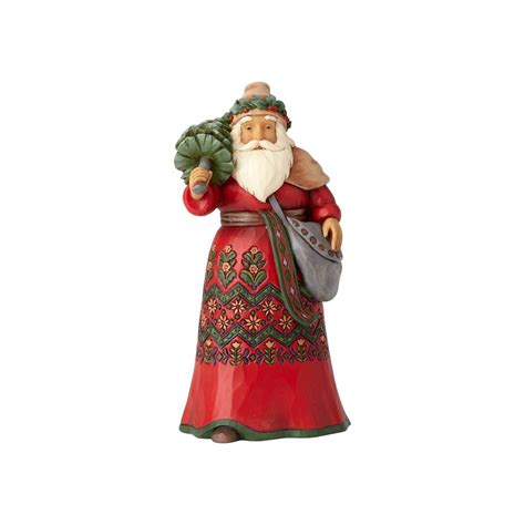 Fitzulas T Shop Jim Shore Sweden Santa Figurine Swedish Wishes