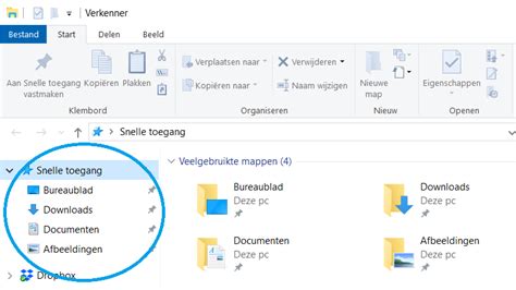 snelle toegang uitzetten  windows  geen nieuwe mappen toevoegen arjanlobbezoonl