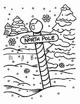 Pole North Coloring Winter Sign Snow Pages Season Heavy Drawing Color Printable Kids Netart Popular Getdrawings Getcolorings sketch template