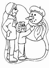 Snowmen Snowman Coloringhome sketch template