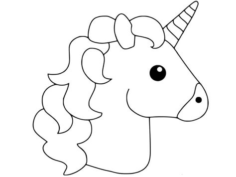 cute unicorn face coloring pages colouring mermaid emoji coloring