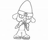 Rapper Pages Parappa Searches Recent Colouring sketch template