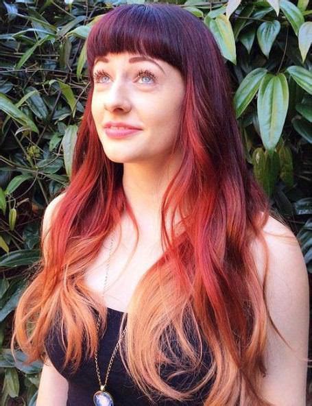 15 Ideas For Red Ombre Hair