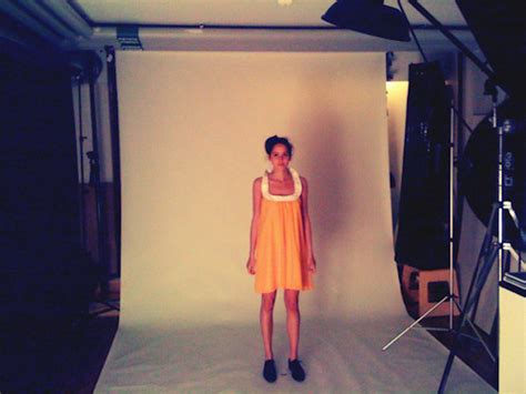 behind the scenes female fashion shoot photo shoot for