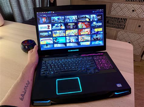alienware mx  turned  today    rockin  life