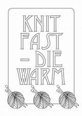 Pages Coloring Knit Warm Die Fast Browser Then Pdf Open Choose Click sketch template