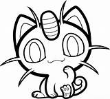 Pokemon Meowth Coloriage Malvorlagen Pagers Miau Pikachu Dragoart Páginas Jolteon Drucken Coloriages Niedliche Diddel Maus Enfant Sobres Marciales Carpetas Dessins sketch template
