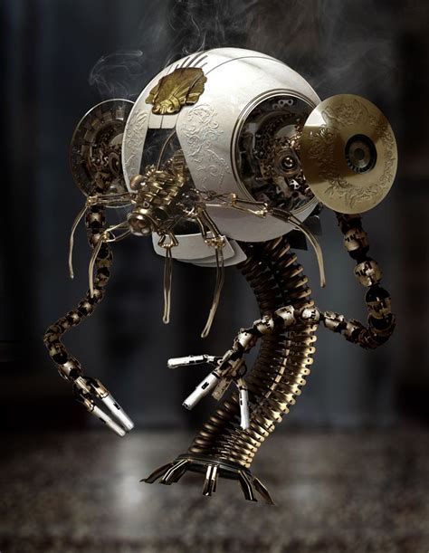 Ivan Girard Robots Science Fiction Aliens Concept