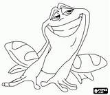 Frog Coloring Naveen Prince Pages Disney Choose Board Drawing Printable Drawings Princess sketch template