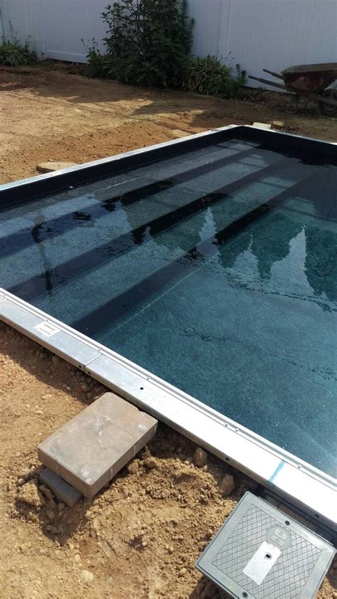 black granite liner pool liners pool backyard pool