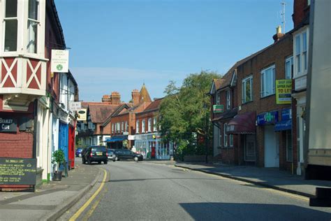 bramley high street  robin webster geograph britain  ireland