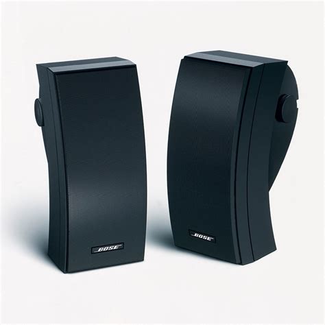 bose 251 outdoor weatherproof speakers black pair ebay