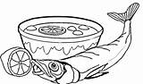 Fish Chowder Coloring Supercoloring sketch template