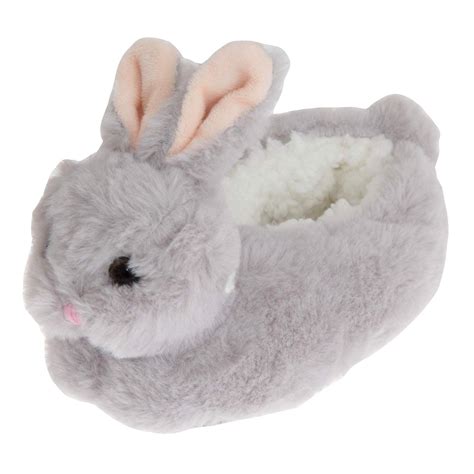 amazoncom slumberzzz childrenskids fluffy bunny rabbit slippers