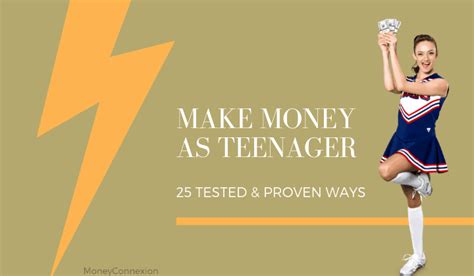 money   teenager  proven ways