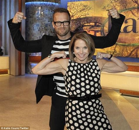 katie couric  biggest loser coach bob harper compare bulging biceps daily mail