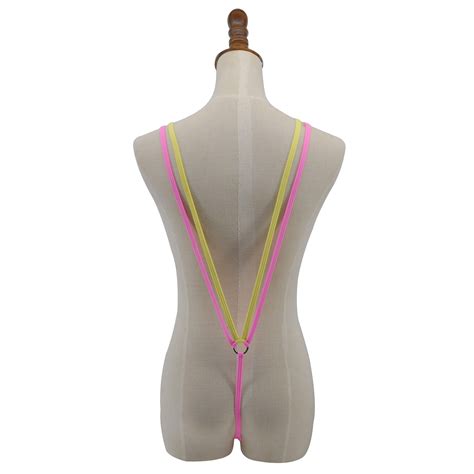 Slingshot Bikini For Women Topless G String Bottom Extreme Suspender