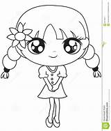 Girl Clipart Coloring Clipground sketch template