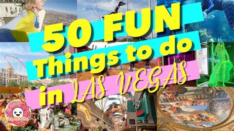 50 Fun Things To Do In Las Vegas Vegas Vacation Travel