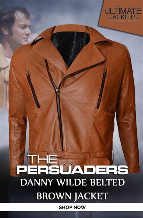The Persuaders Brown Leather Jacket Jackets Leather