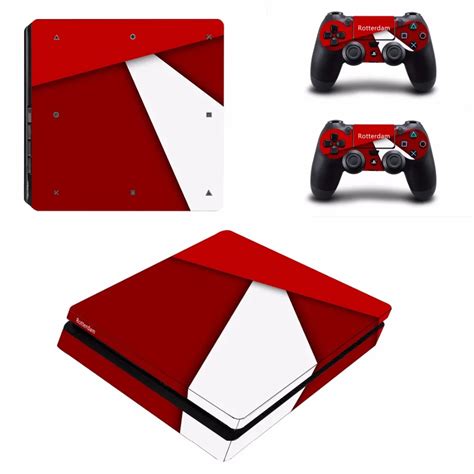 rotterdam ps slim skin sticker  sony playstation  console   controllers ps slim skins