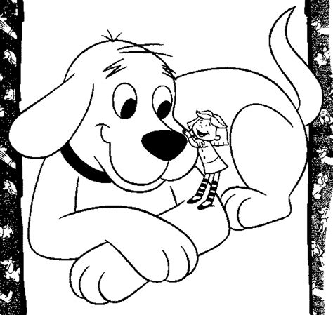 clifford coloring pages  print coloring home