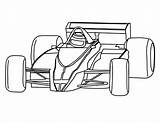 Coloring Pages Driver Race Car Getcolorings Racecar sketch template