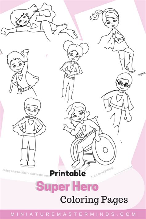 printable kid super hero coloring pages  coloring pages
