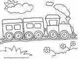 Mewarnai Kereta Paud Pilih Papan Train sketch template