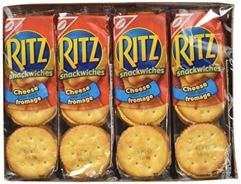 ritz crackers cheese sandwich  grams deals  savealoonie