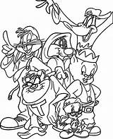 Tunes Looney Colorir Desenhos Bunny Bugs Malvorlagen Wecoloringpage sketch template
