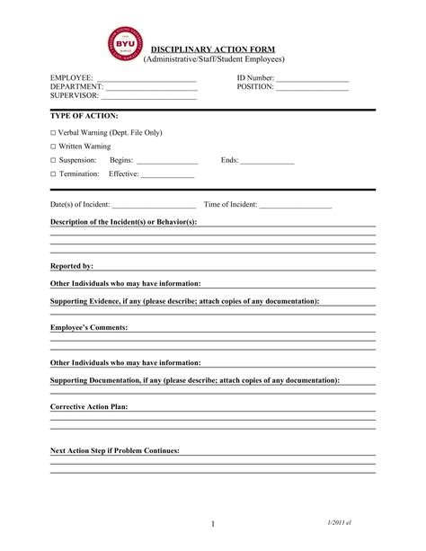 printable employee write  form templates word