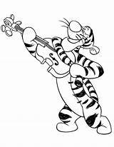 Coloring Tigger Pages Popular Printable sketch template