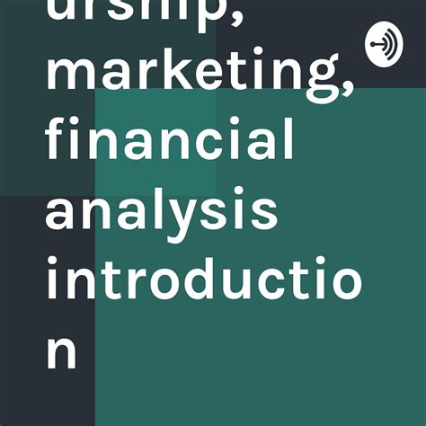 Entrepreneurship Marketing Financial Analysis