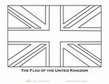 Ausmalen Flaggen Flagge Banderas Inglaterra Coloringhome Ausmalbild Angleterre sketch template