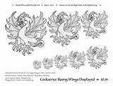 Cockatrice Traceable Displayed sketch template
