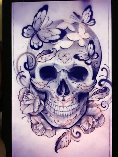 Pin By Amylyn Carter Besse On Tattoos Feminine Skull Tattoos Skull