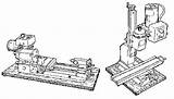 Mill Lathe Board Mounting Mounted Stability Machines Base Figure Sherline sketch template