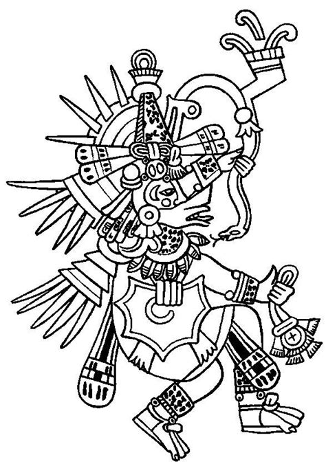 aztecs coloring pages coloring home